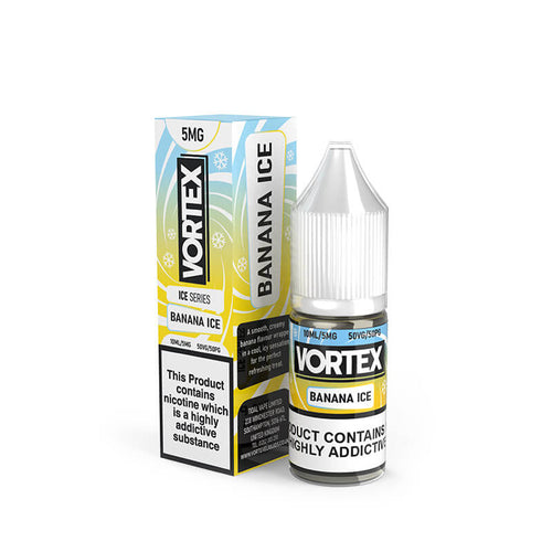 Vortex Banana Ice 10ml Nic Salt E-Liquid