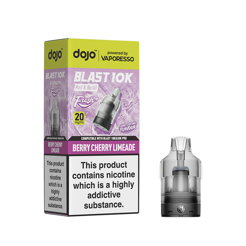 Vaporesso Dojo Blast Fresh Prefilled Pod & Refill  – Berry Cherry Limeade