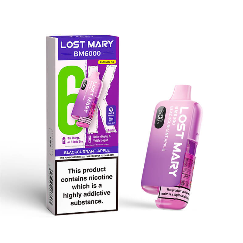 Lost Mary BM6000 Prefilled Vape Kit 20mg | Vapestore UK Lost Mary BM6000 Prefilled Vape Kit 20mg | Vapestore UK
