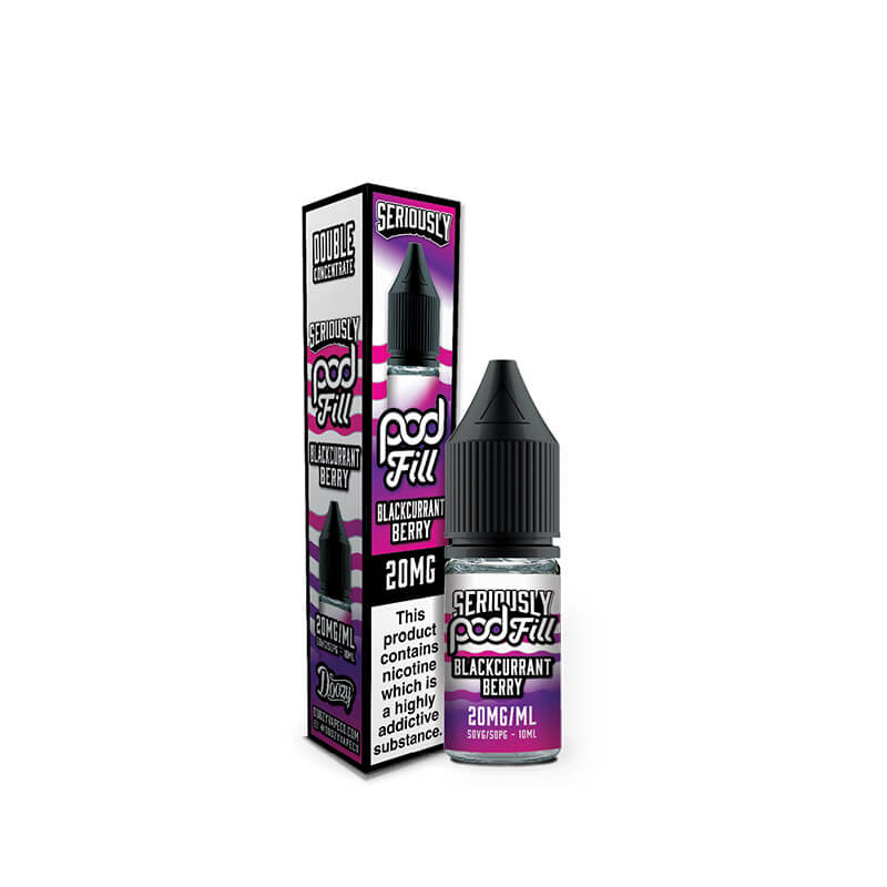 Doozy Vape Co Seriously Pod Fill Salts Blackcurrant Berry 10ml E-Liquid