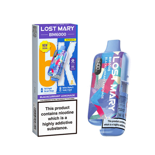 Lost Mary BM6000 Prefilled Pod Vape Kits