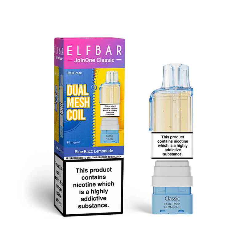 ELFBAR JoinOne Blue Razz Lemonade Prefilled Pod + Refil