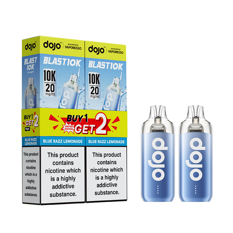 Vaporesso DOJO Blast 10K Prefilled Pod Vape Kit 2pk