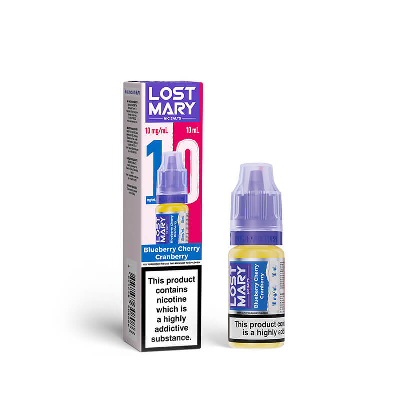 Lost Mary Blueberry Cherry Cranberry 10ml Nic Salt | Vapestore UK