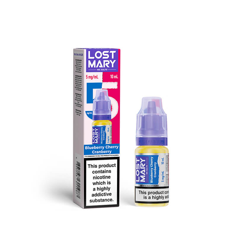Lost Mary Blueberry Cherry Cranberry 10ml Nic Salts E-Liquid