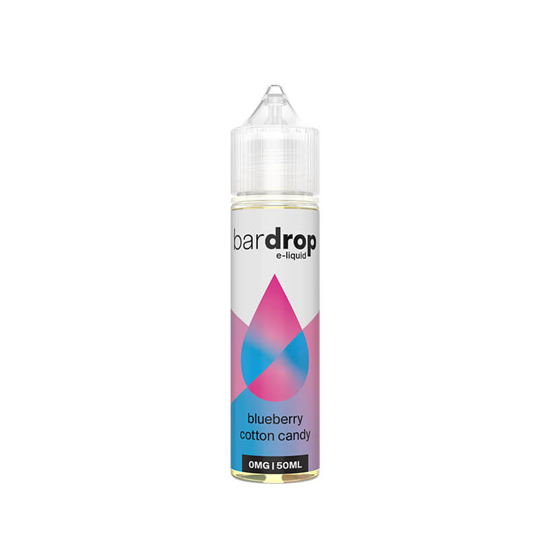 Bar Drop Blueberry Cotton Candy 50ml Shortfill E-Liquid