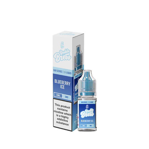 Ohm Brew Double Brew Blueberry Ice 10ml Nic Salt E-Liquid