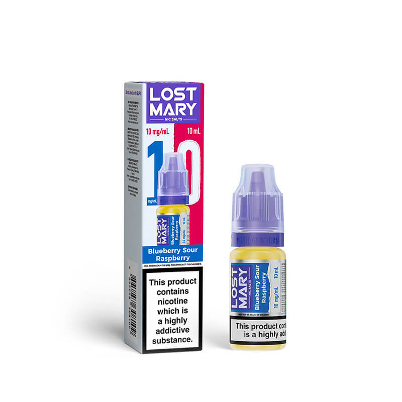 Lost Mary Blueberry Sour Raspberry 10ml Nic Salts E-Liquid