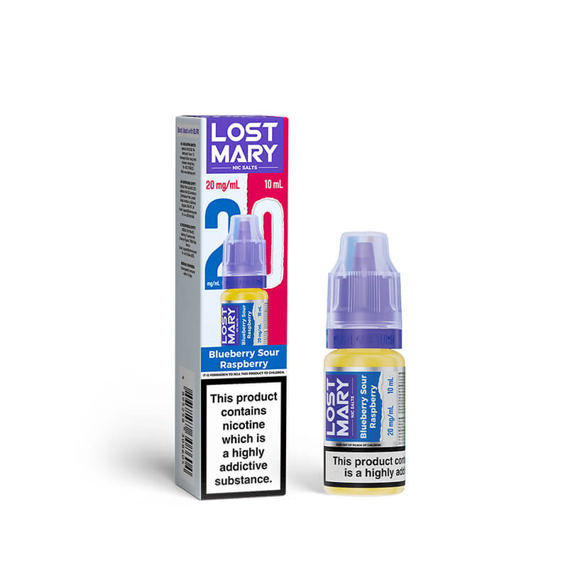 Lost Mary Blueberry Sour Raspberry 10ml Nic Salts E-Liquid