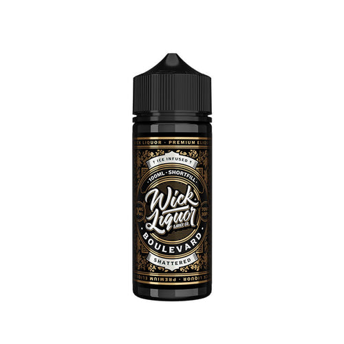 Wick Liquor Boulevard Shattered 100ml Shortfill E-Liquid