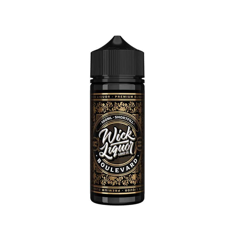 Wick Liquor Boulevard 100ml Shortfill E-Liquid