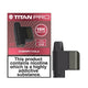 Titan Pro 15K Cherry Cola Prefilled Pod + Refills