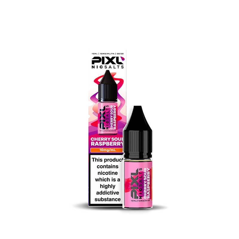 Pixl Nic Salts Cherry Sour Raspberry 10ml E-Liquid