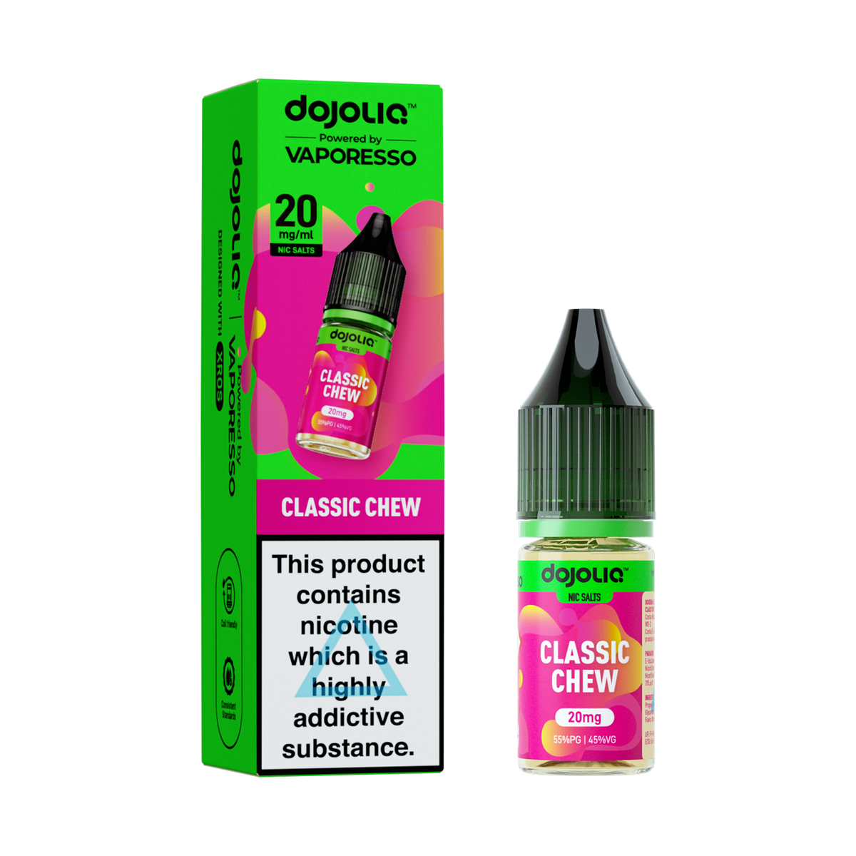 DojoLiq Classic Chew 10ml Nic Salt E-Liquid by Vaporesso