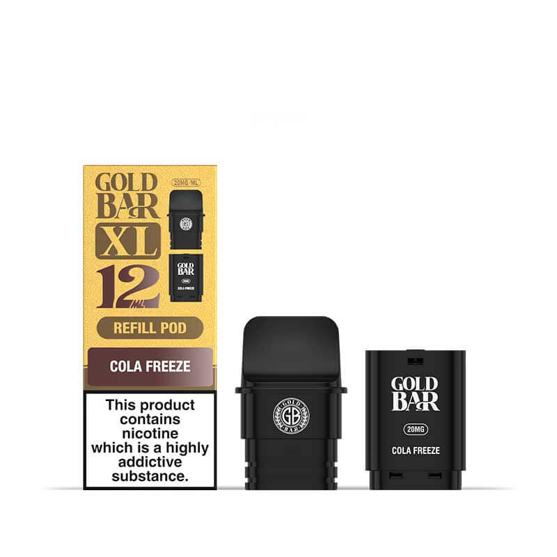 Gold Bar XL Cola Freeze Prefilled Pod + Refill