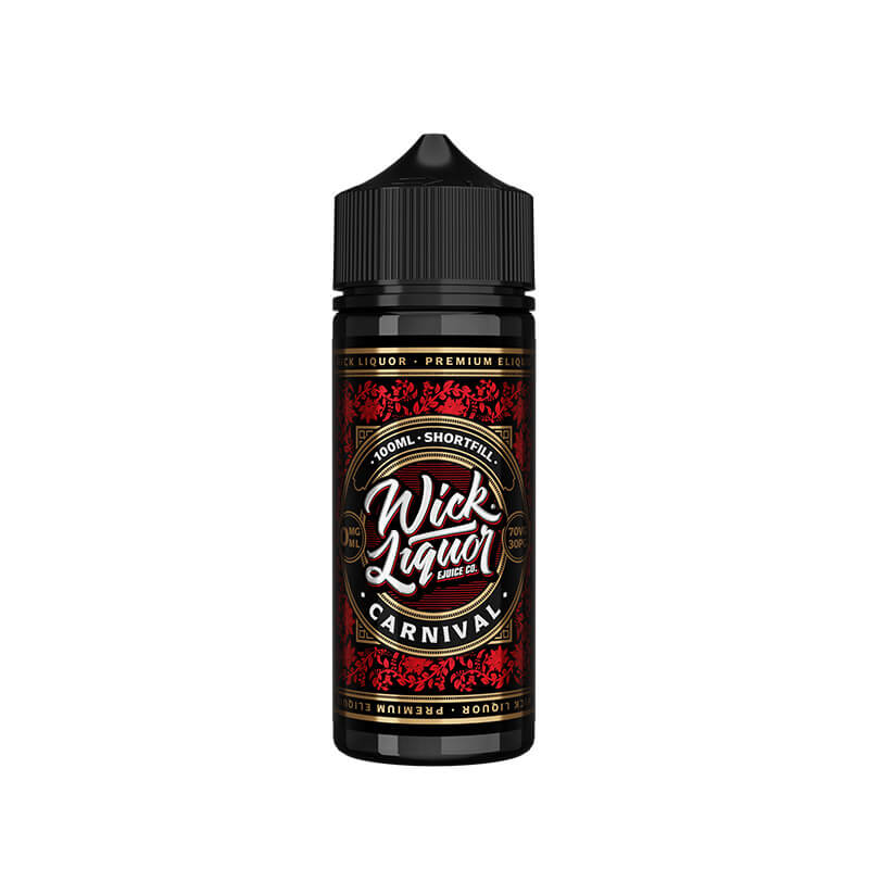 Wick Liquor Carnival 100ml Shortfill E-Liquid