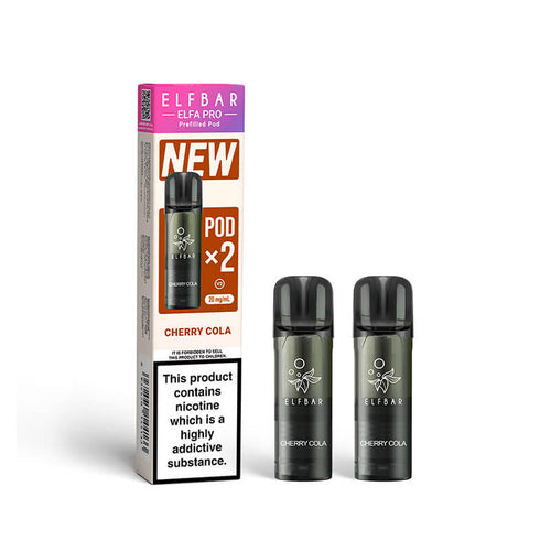 Elf Bar Elfa Pro Cherry Cola Prefilled Pod 20mg - 2 Pack