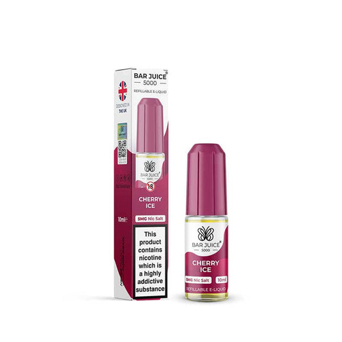 Bar Juice 5000 Cherry Ice 10ml Nic Salt E-Liquid