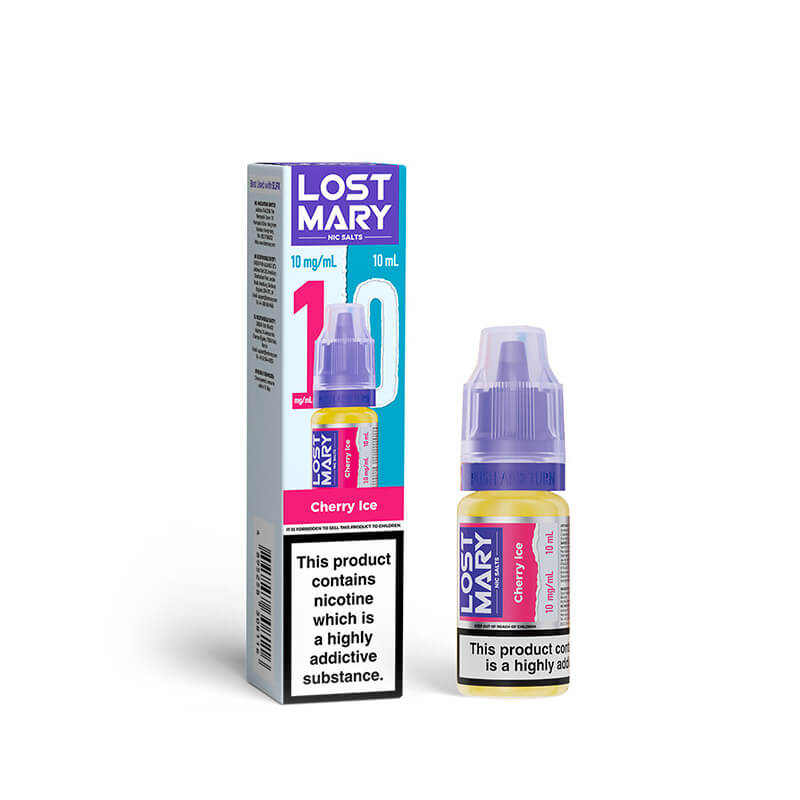 Lost Mary Cherry Ice 10ml Nic Salts E-Liquid