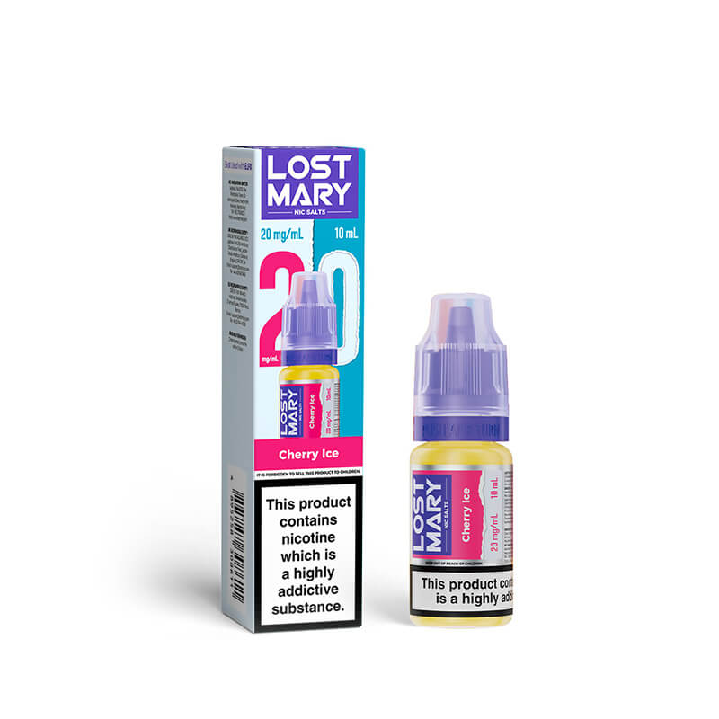 Lost Mary Cherry Ice 10ml Nic Salts E-Liquid