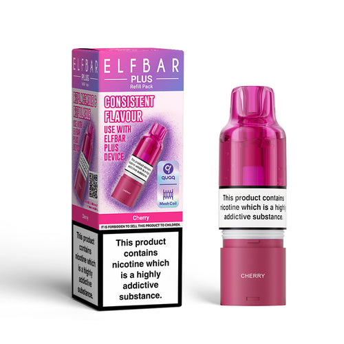 ELFBAR Plus Cherry Prefilled Pod + Refill