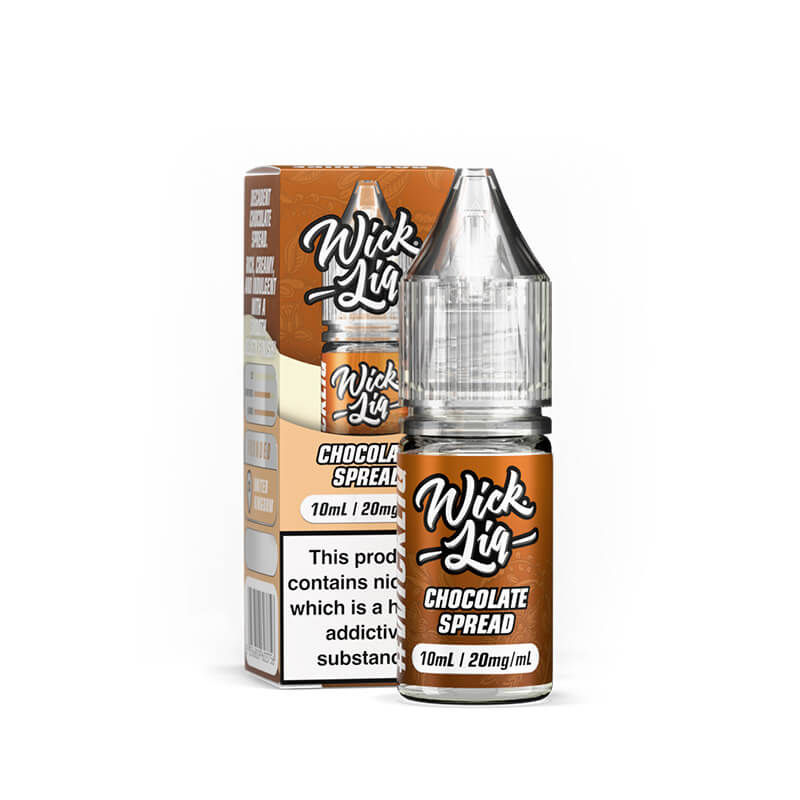 Wick Liq Bar Juice Chocolate Spread 10ml Nic Salt | Vapestore UK Wick Liq Bar Juice Chocolate Spread 10ml Nic Salt | Vapestore UK