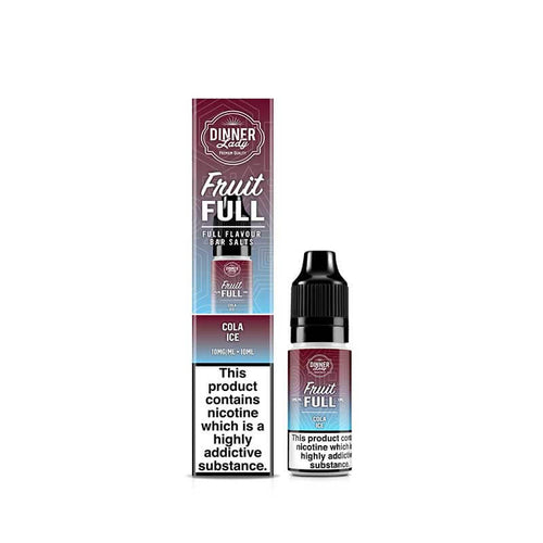 Dinner Lady Fruit Full Cola Ice 10ml Nic Salt E-Liquid