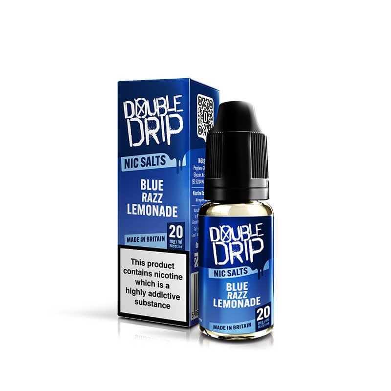 Double Drip Blueberry Sour Raspberry Nic Salt 10ml E-Liquid
