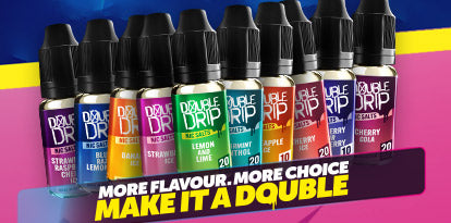 New Double Drip Nic Salt 10ml bottles