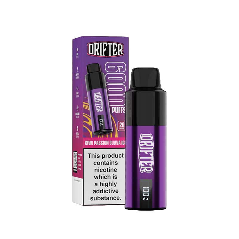 Drifter Bar 6000 Prefilled Pod Vape Kit 20mg | Vapestore UK Drifter Bar 6000 Prefilled Pod Vape Kit 20mg | Vapestore UK