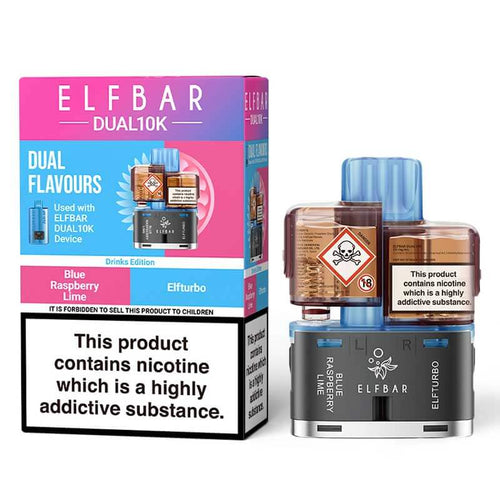 ELFBAR Dual 10K Drinks Edition Prefilled Pod + Refill