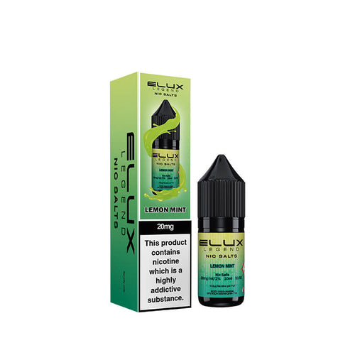 Elux Legend Lemon Mint Nic Salt E-Liquid 10ml