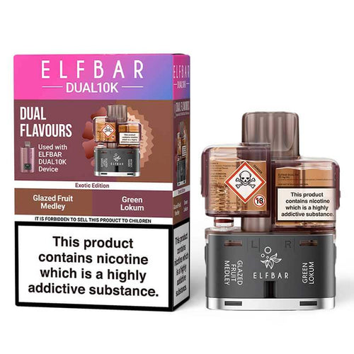 ELFBAR Dual 10K Exotic Edition Prefilled Pod + Refill