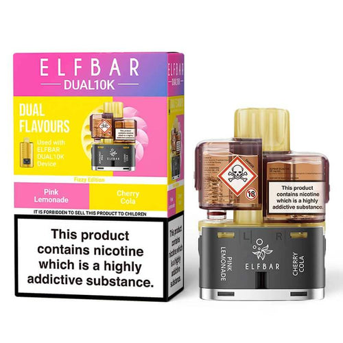 ELFBAR Dual 10K Fizzy Edition Prefilled Pod + Refill