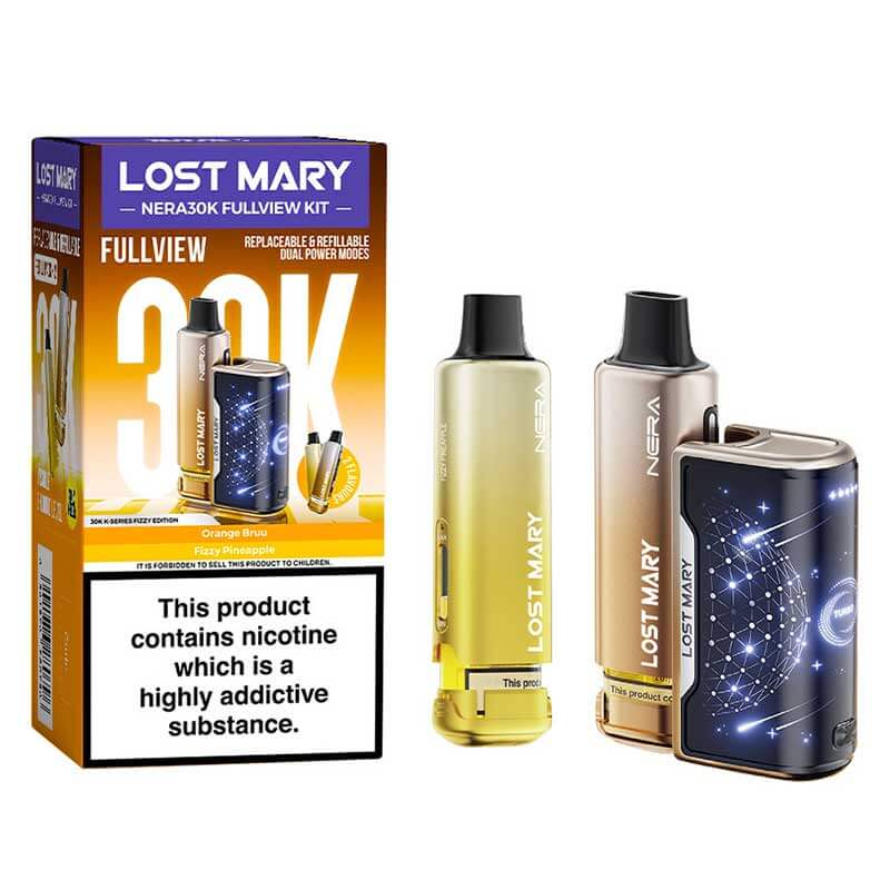 Lost Mary Nera30k Fullview Prefilled Pod Vape Kit