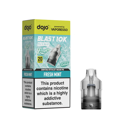 Vaporesso Dojo Blast Fresh Prefilled Pod & Refill – Fresh Mint