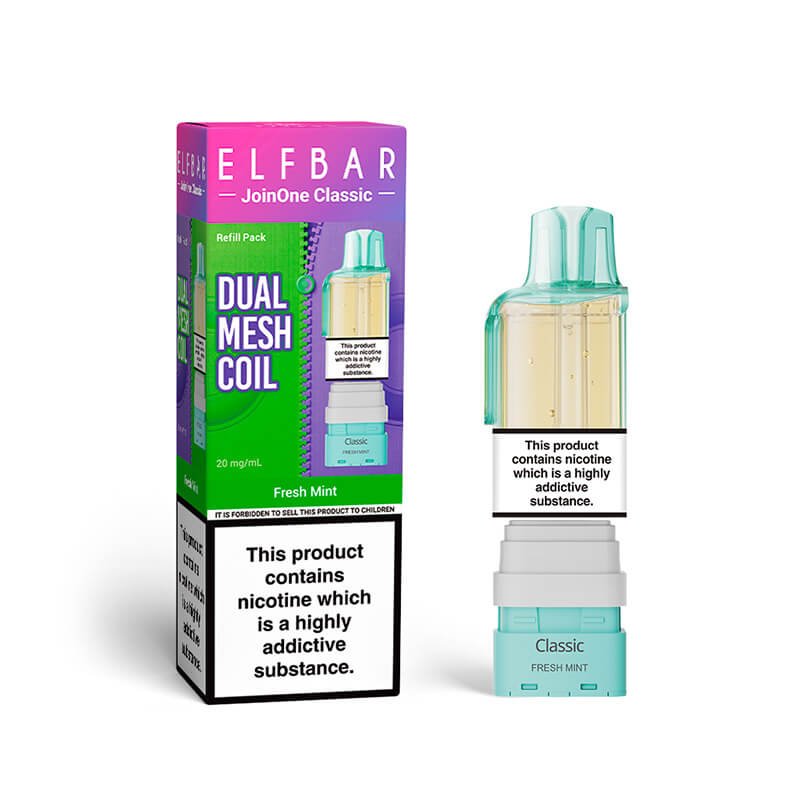 ELFBAR JoinOne Fresh Mint Prefilled Pod + Refill