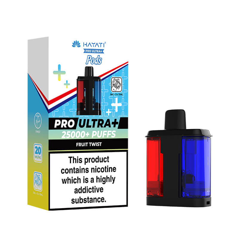 Hayati Pro Ultra Plus 25K Fruit Twist Prefilled Pod + Refill