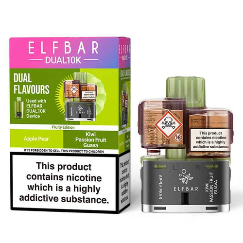ELFBAR Dual 10K Fruity Edition Prefilled Pod + Refill