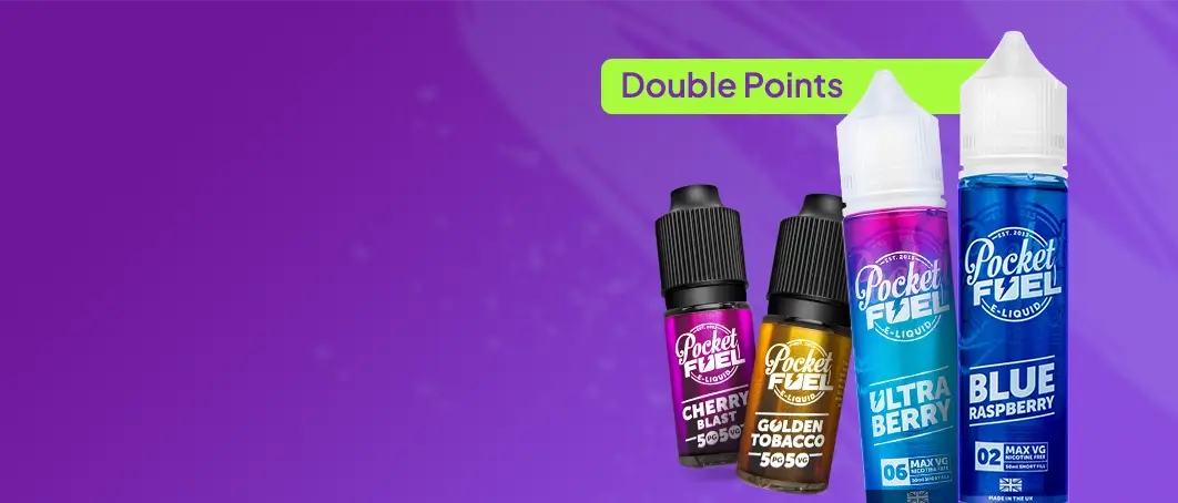 Double Points on pocket fuel e-liquid
