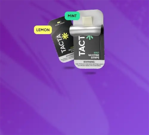 TACTA nicotine stripe in lemon and lime