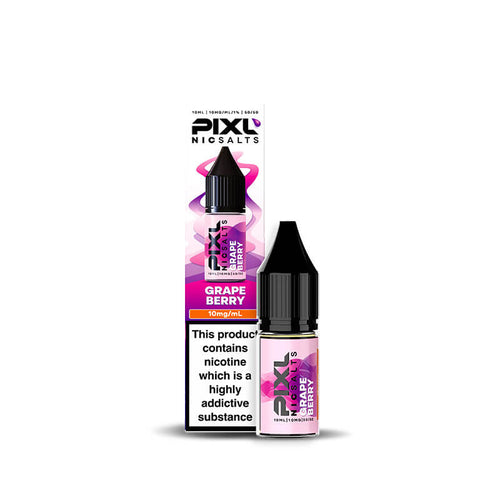 Pixl Nic Salts Grape Berry 10ml E-Liquid