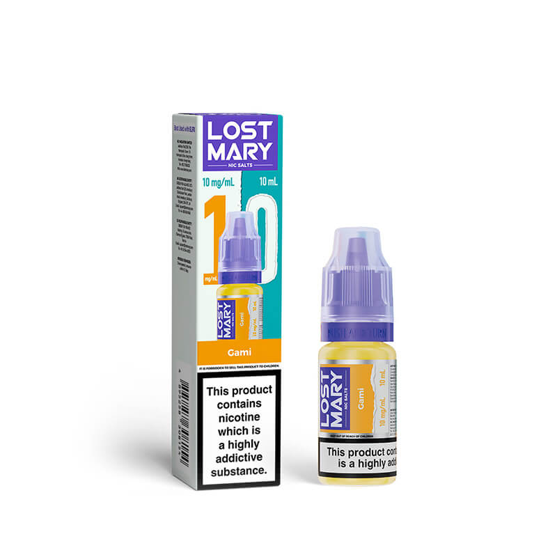 Lost Mary Gami 10ml Nic Salt | Vapestore UK Lost Mary Gami 10ml Nic Salt | Vapestore UK