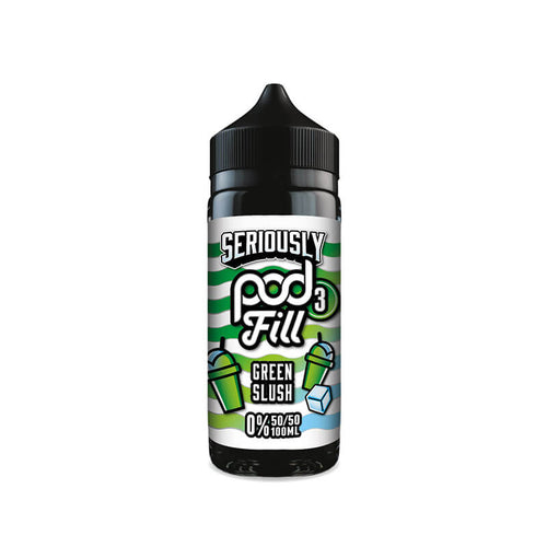 Doozy Vape Co Seriously Pod Fill 3 Green Slush 100ml Shortfill E-Liquid