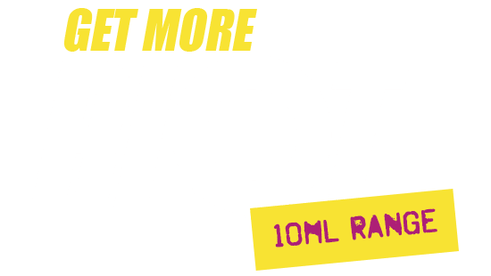 Get More RIOT 10ml Range logo 