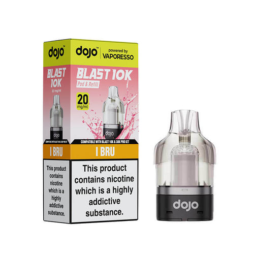 Vaporesso DOJO Blast 10K I Bru Prefilled Pod & Refill
