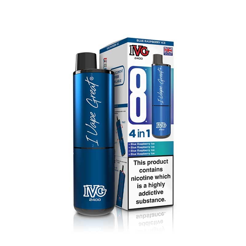 IVG 2400 4in1 Prefilled Vape Pod Kit 20mg | Vapestore UK IVG 2400 4in1 Prefilled Vape Pod Kit 20mg | Vapestore UK