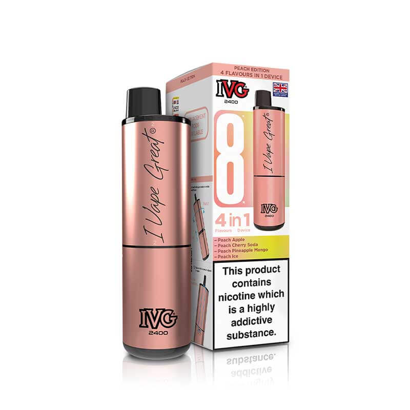 IVG 2400 4in1 Prefilled Vape Pod Kit 20mg | Vapestore UK IVG 2400 4in1 Prefilled Vape Pod Kit 20mg | Vapestore UK