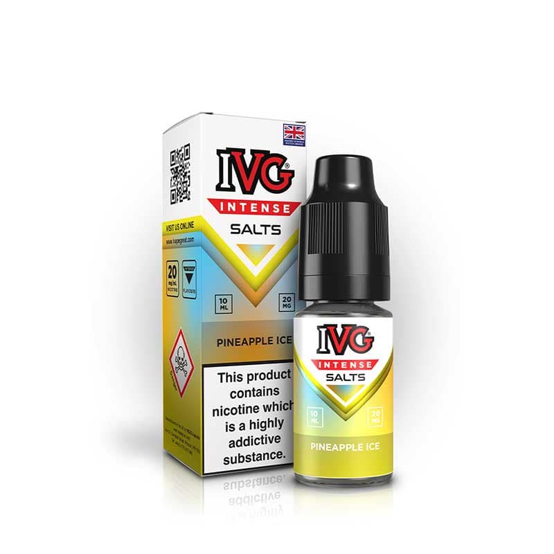 IVG Intense Salts Pineapple Ice 10ml Nic Salts E-Liquid