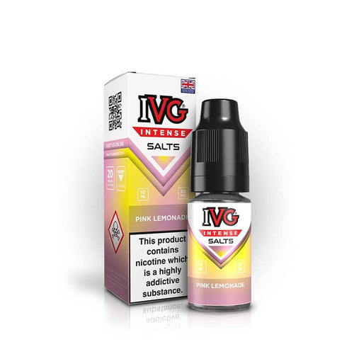 IVG Intense Salts Pink Lemonade 10ml Nic Salts E-Liquid